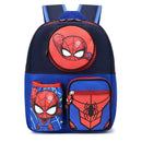 Mochila Infantil Escolar - Homem-Aranha, Homem de Ferro e Capitão América