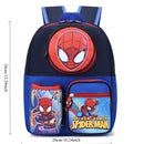 Mochila Infantil Escolar - Homem-Aranha, Homem de Ferro e Capitão América