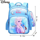 Frozen Elsa Anna Cartoon Schoolbag Disney Girls Backpack Children Primary School Schoolbag Children Backpack Schoolbag Mochila