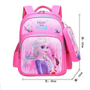 Frozen Elsa Anna Cartoon Schoolbag Disney Girls Backpack Children Primary School Schoolbag Children Backpack Schoolbag Mochila
