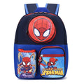 Mochila Infantil Escolar - Homem-Aranha, Homem de Ferro e Capitão América